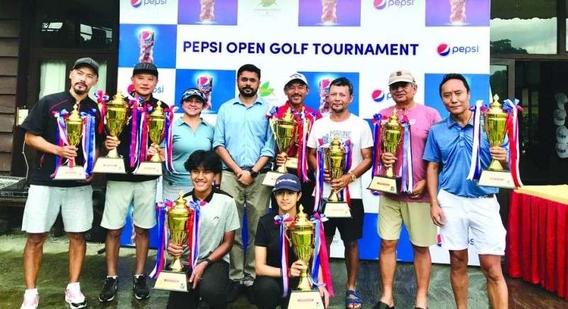 Tshiring wins Pepsi Open Golf Tournament title